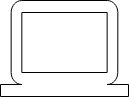 Icon of a computer monitor.